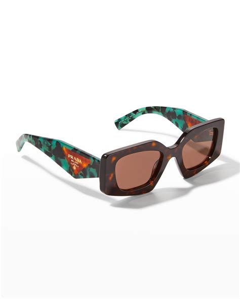 prada rimless acetate/metal sunglasses|neiman marcus Prada sunglasses women.